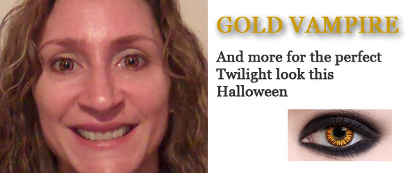Gold Vampire for the best twilight contact lenses