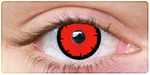 Red Angelic halloween contact lenses