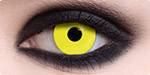 zombie yellow contact lenses