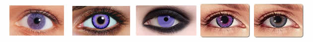 violet contacts for dark eyes