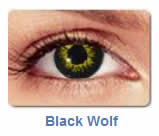 Black Wolf contact lenses